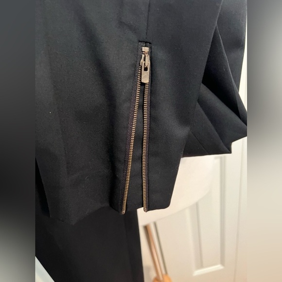 Stella McCartney Vivian Skinny Zip Black Pants Size Italian 40, US 4-6 - Picture 6 of 15